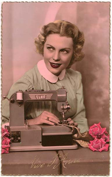 1940年代elna縫紉機
